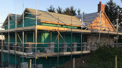 Timber frame construction company Wales