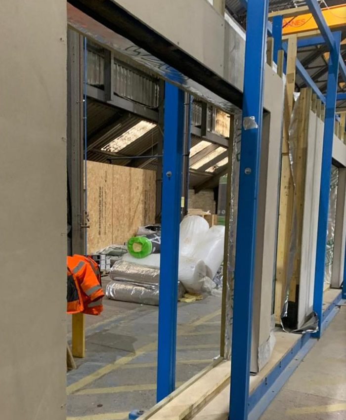 Timber frame wall panels Wales