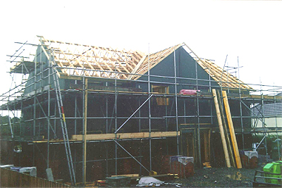 Timber frame Home Building Carmarthenshire, Wales